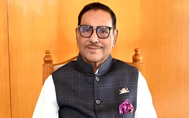 সিঙ্গাপুর যাচ্ছেন ওবায়দুল কাদের